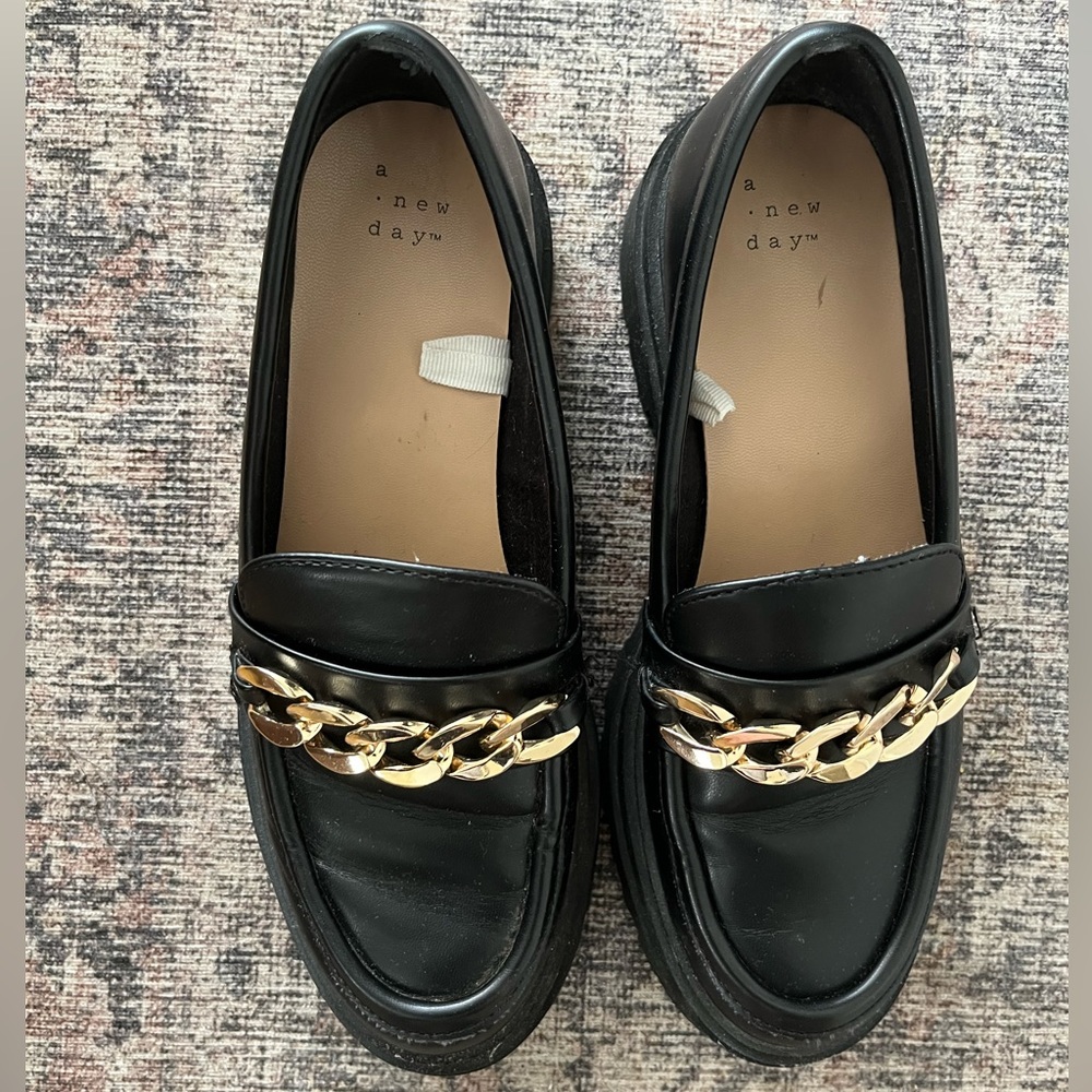 Target A New Day Paris Chunky Lug Sole Platform Loafers